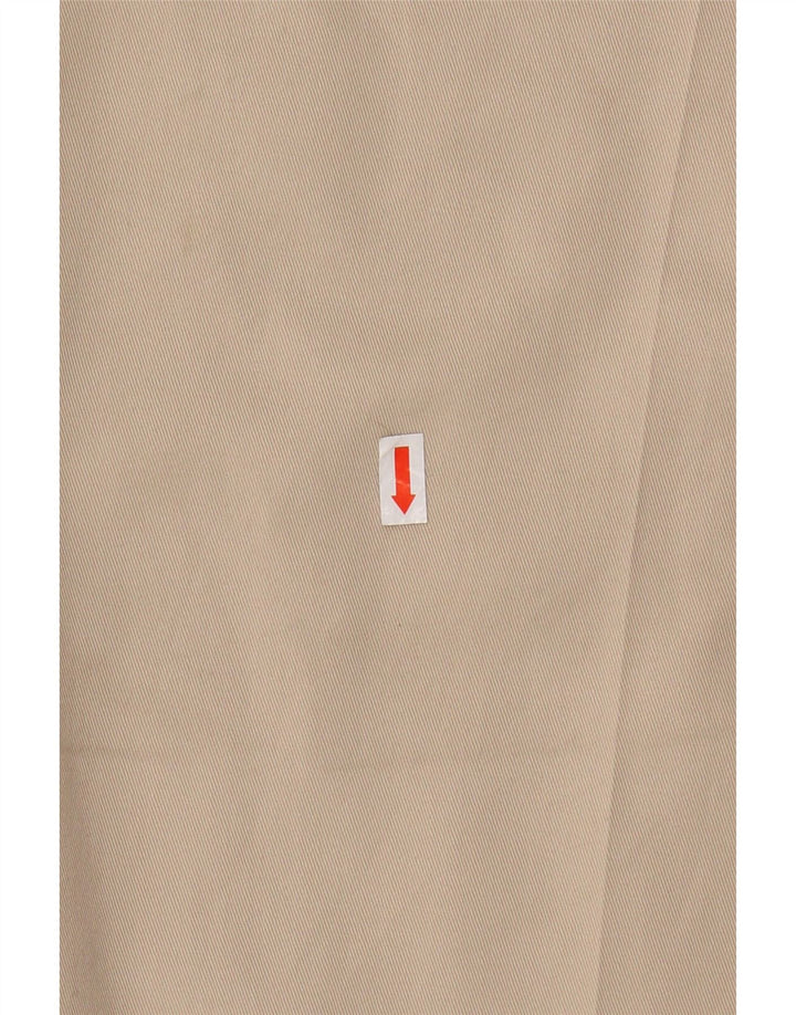 EDDIE BAUER Straight Chino Bukser til mænd W38 L30 Beige Bomuld