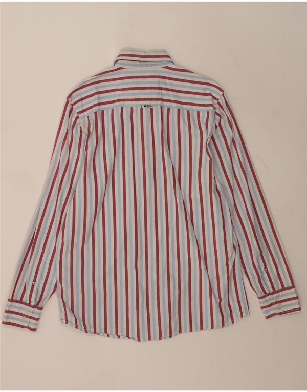 Crew Clothing Herre Classic Fit skjorte Medium blå stribet bomuld