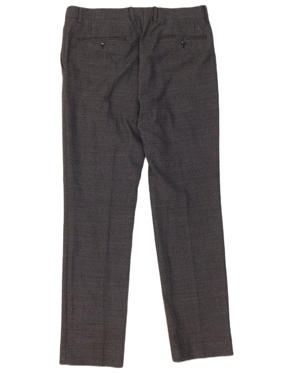 Reiss Straight Casual Bukser til mænd W32 L31 Marineblå Uld