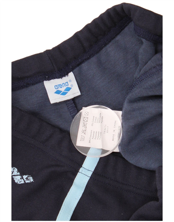 Arena Dame træningsdragt Bukser Joggers UK 12 Medium Navy Blue Polyester