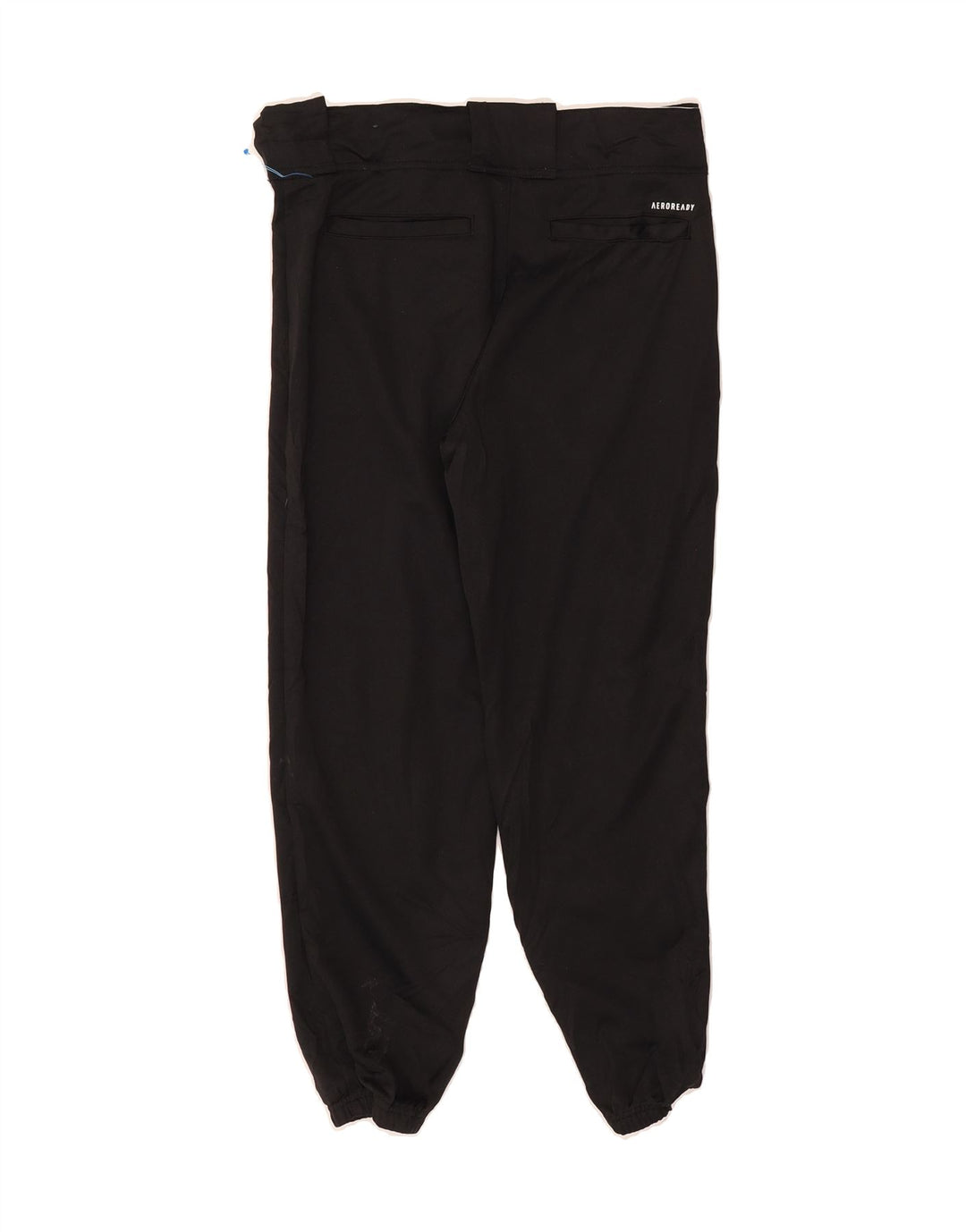 ADIDAS Boys Tracksuit Trousers Joggers 13-14 Years Black Polyester Vintage Adidas and Second-Hand Adidas from Messina Hembry 