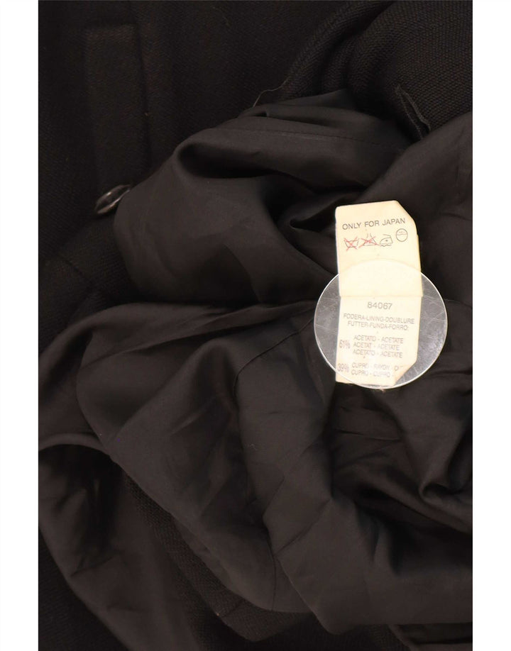 Max & Co. Dobbeltradet frakke til kvinder UK 14 Large Black