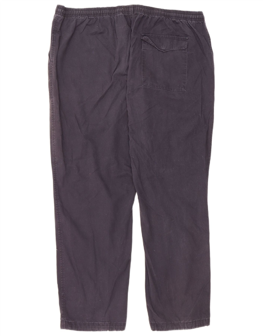 Marks & Spencer Herre Regular Chino Bukser W39 L29 Marineblå Bomuld