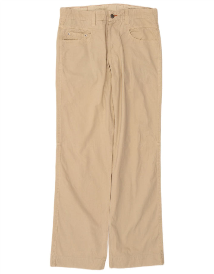 Goose & Gander Herre Lige Casual Bukser IT 48 Medium W32 L32 Beige