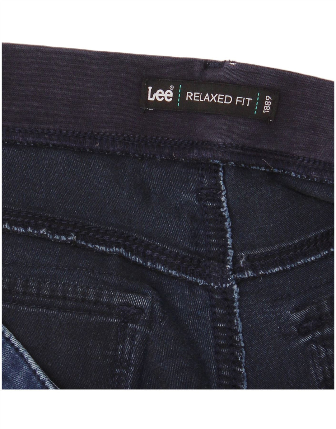 LEE denimshorts med afslappet pasform til kvinder W36 XL Blå