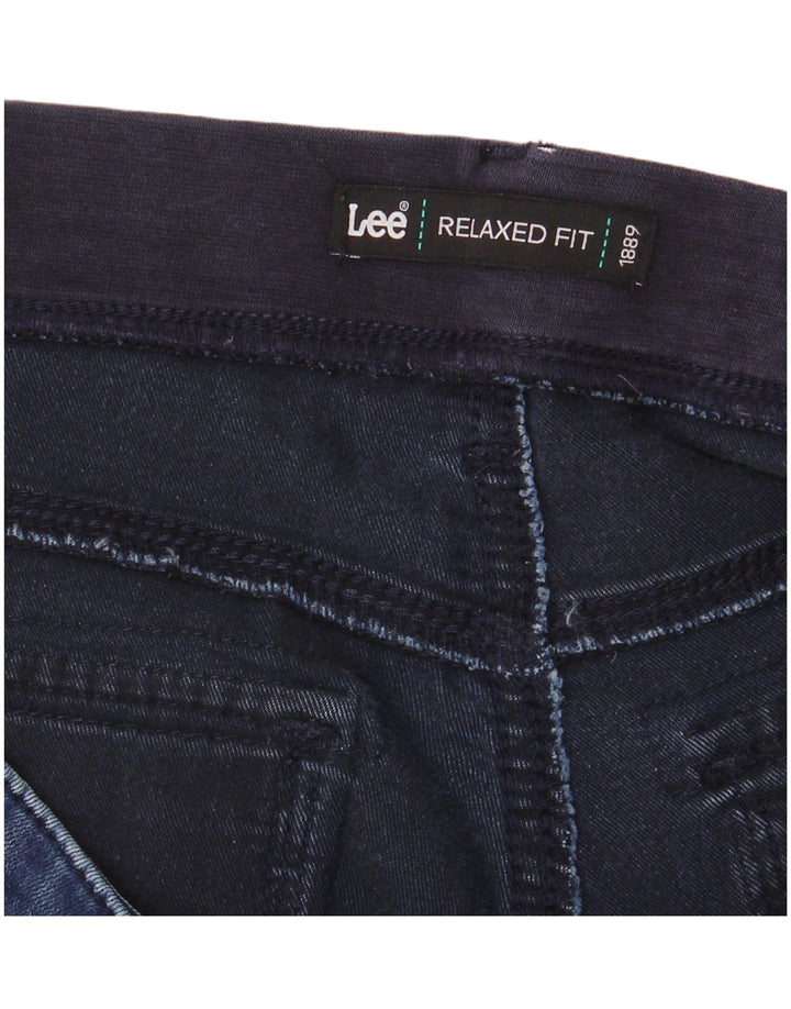 LEE denimshorts med afslappet pasform til kvinder W36 XL Blå