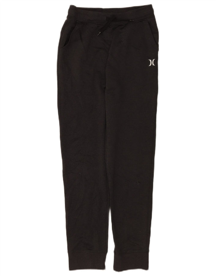 Hurley Boys Træningsdragt Bukser Joggers 12-13 År Stor Grå Polyester