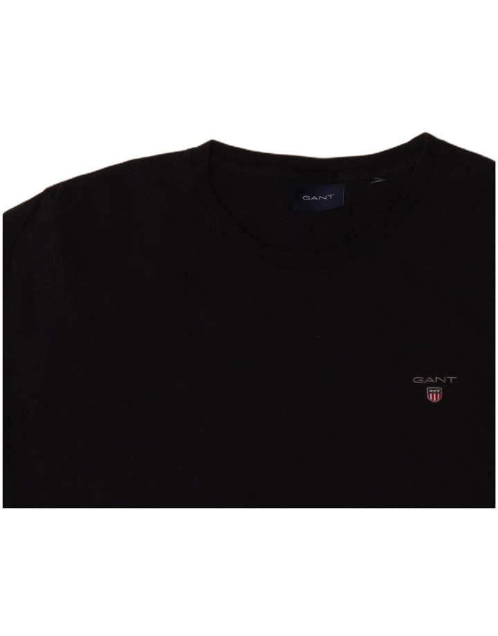 GANT Herre T-shirt Top Medium Marineblå Bomuld