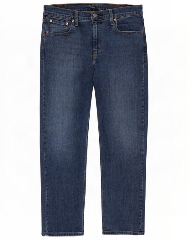 Levi's Herre 502 Straight Jeans W32 L30 Blå