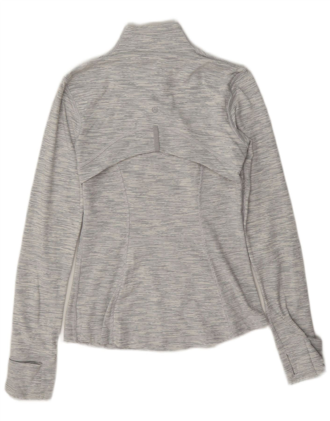 Lululemon Dame træningsdragt Topjakke US 6 Medium Grey Flecked