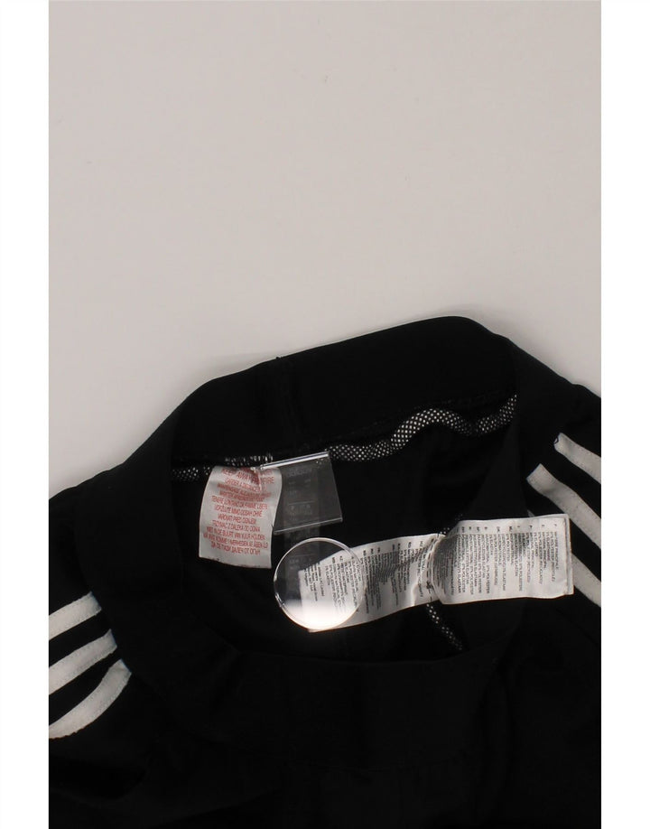 ADIDAS Girls Sport Shorts 11-12 Years  Black Polyester Vintage Adidas and Second-Hand Adidas from Messina Hembry 