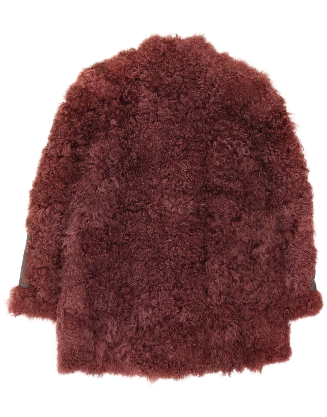 Elios Dame Pelsfrakke IT 44 Medium Burgundy