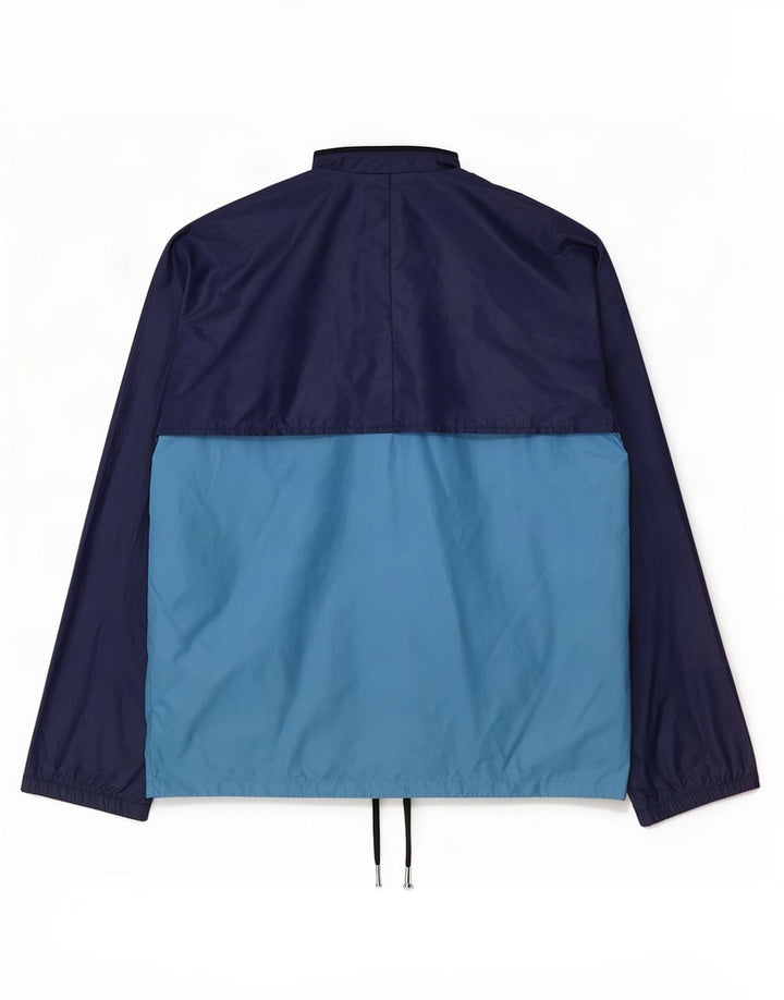 Adidas Herre Loose Fit Pullover Træningsdragt Top Small Blue Colourblock
