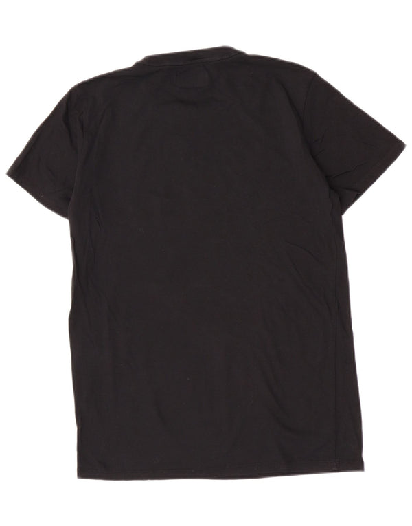Emporio Armani Boys Grafisk T-Shirt Top 15-16 år Sort