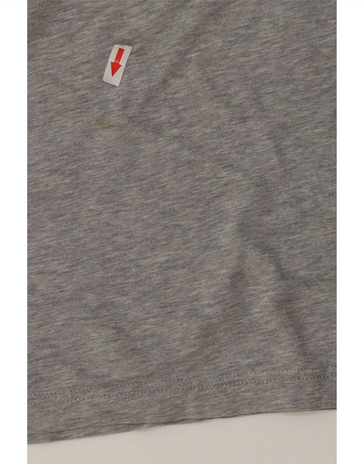 Tommy Hilfiger Herre Grafisk T-Shirt Top Stor Grå Bomuld