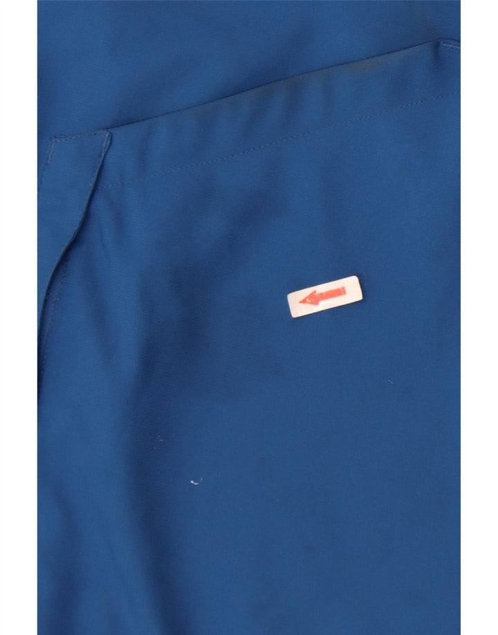 Adidas Herre grafisk træningsdragt Topjakke UK 38/40 Medium Blue Colourblock