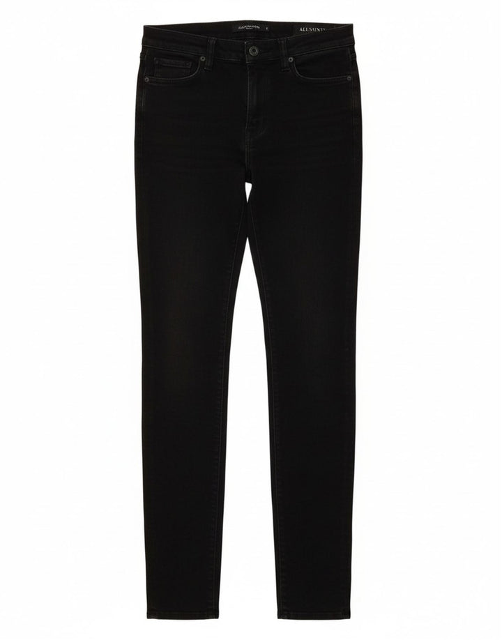 ALL SAINTS Womens Skinny Jeans W27 L30 Black