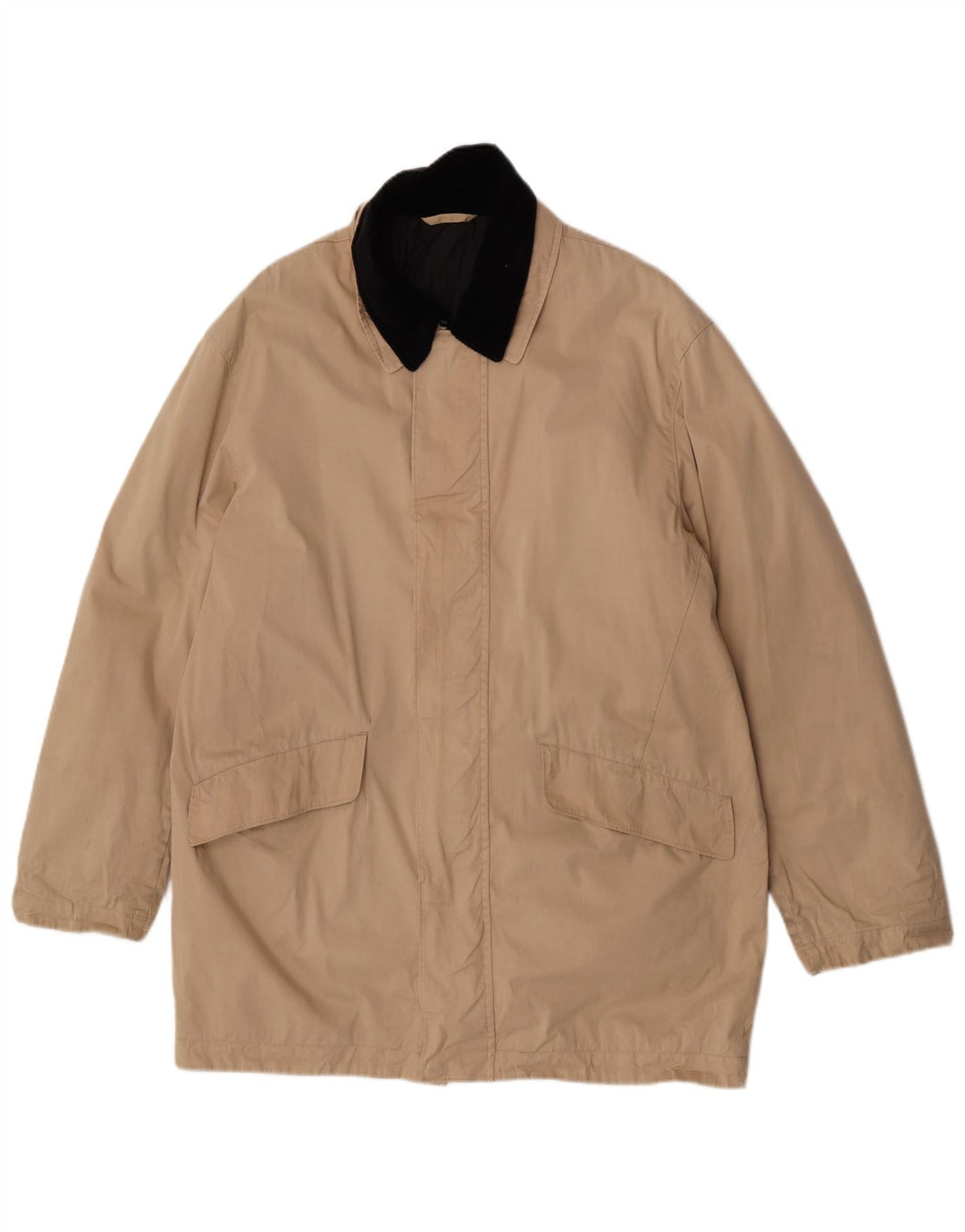 Gant Herre Overfrakke UK 40 Large Beige Colourblock