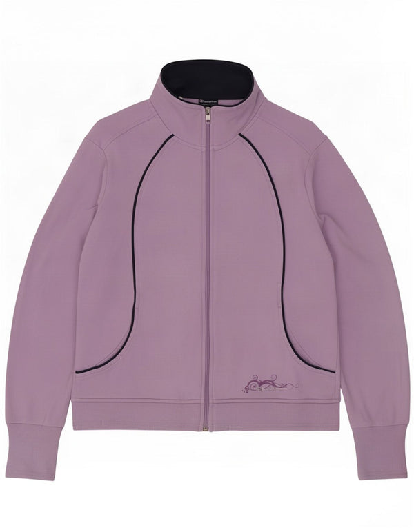 Champion Womens træningsdragt Topjakke UK 14 Medium Purple