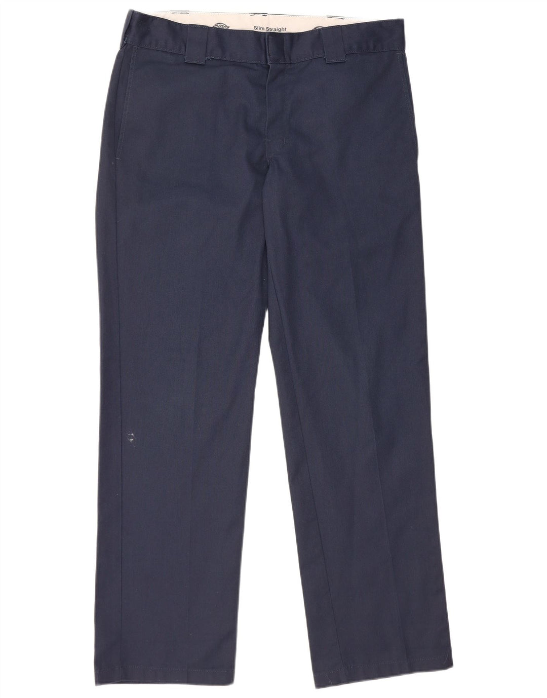 Dickies Herre Slim Straight Casual Bukser W33 L32 Marineblå Polyester