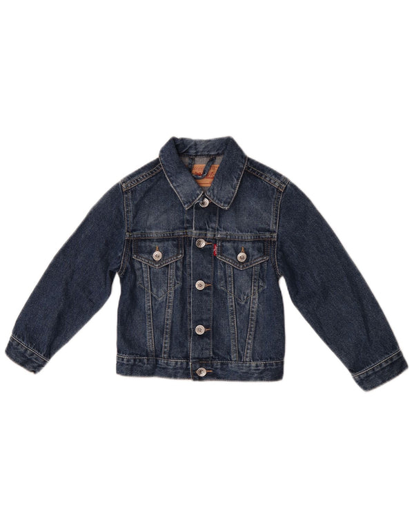 Levi's drenge denimjakke 3-4 år blå bomuld