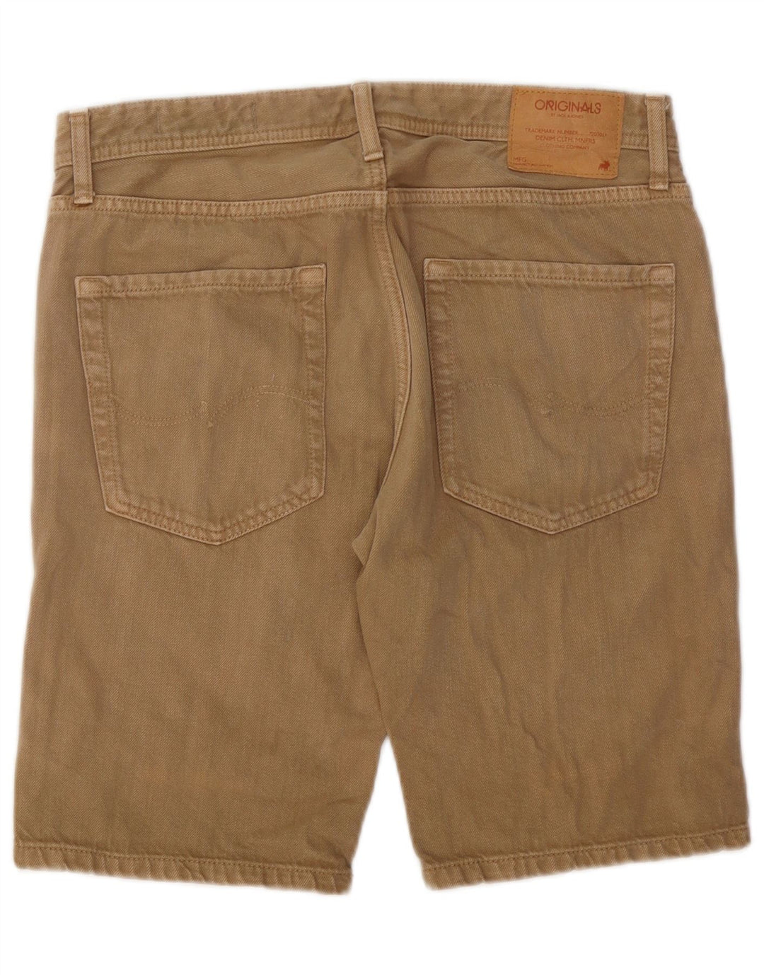 Jack & Jones Herre Regular Fit denimshorts Medium W32 Beige Bomuld