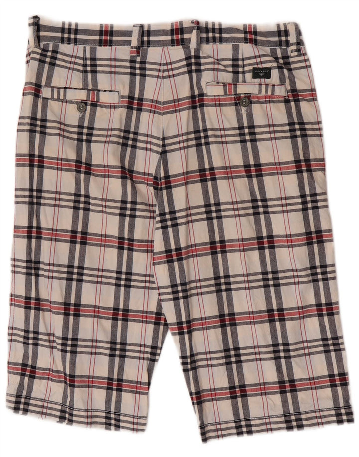 Dockers Herre Khakis Slim Fit Casual Shorts W36 Stor flerfarvet ternet