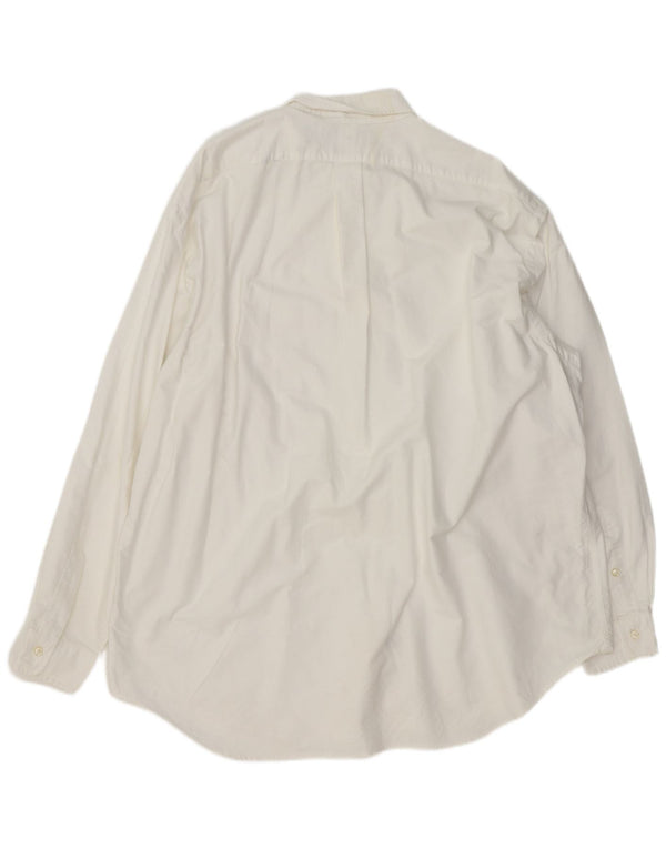 Ralph Lauren Herre Big & Tall skjorte XL Hvid bomuld