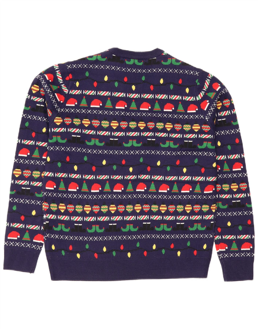 Marks & Spencer Herretrøjetrøje med rund hals mellem marineblå jul