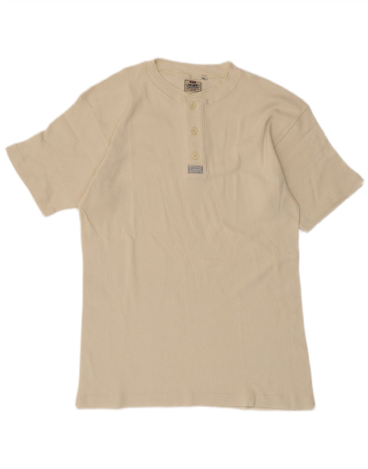 LEVI'S T-shirt top til kvinder DK 18 XL Off White