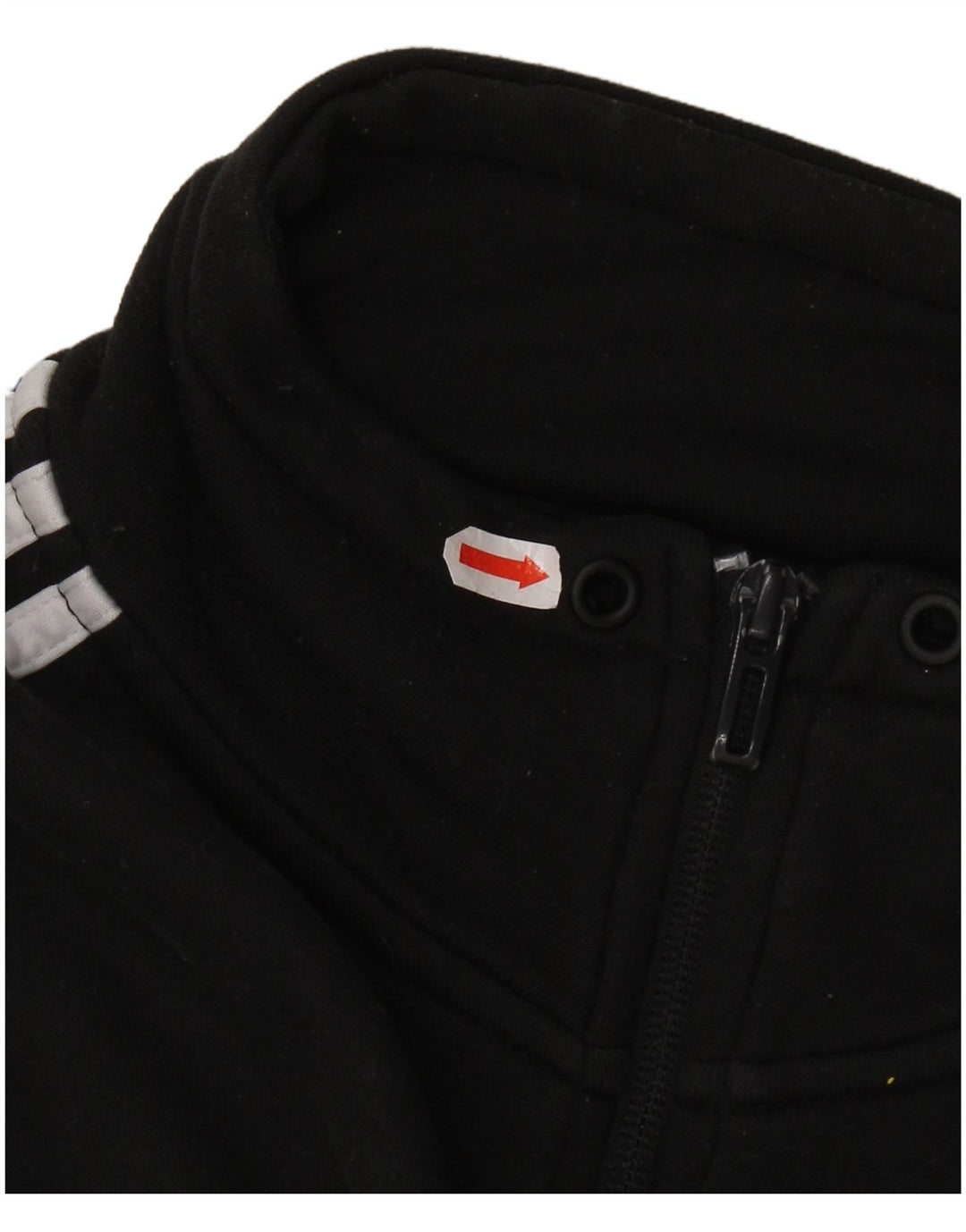 Adidas Dame Climalite Træningsdragt Topjakke UK 16/18 Stor Sort Polyester