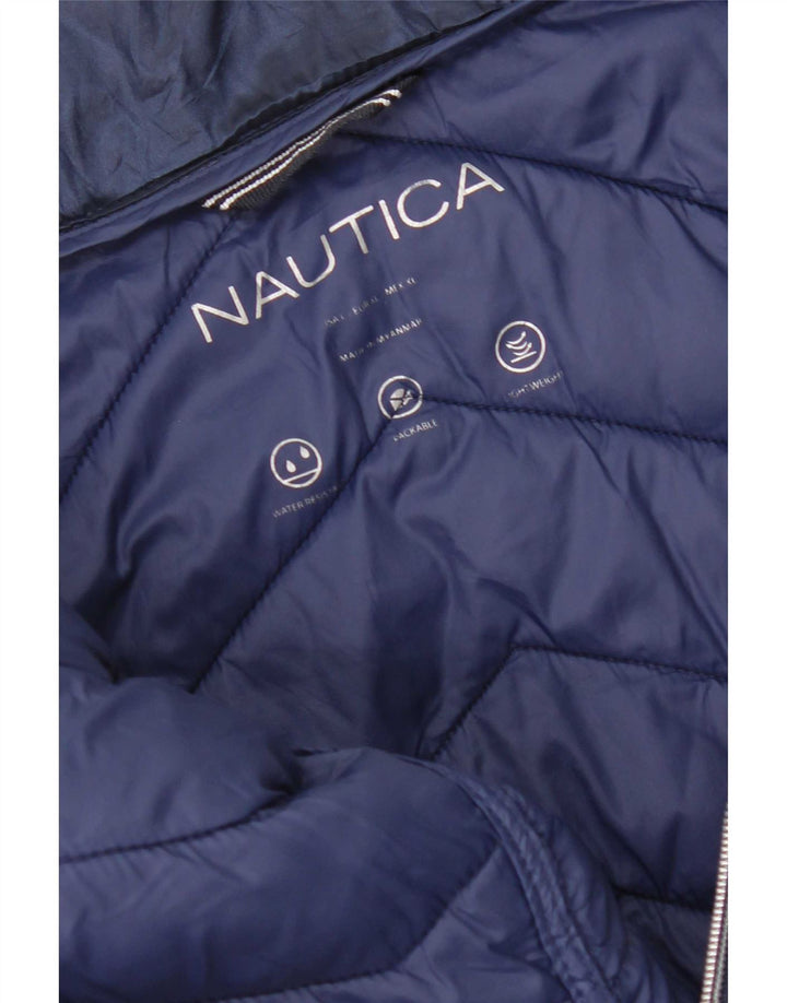 Nautica Dame Polstret Jakke UK 18 XL Navy Blue
