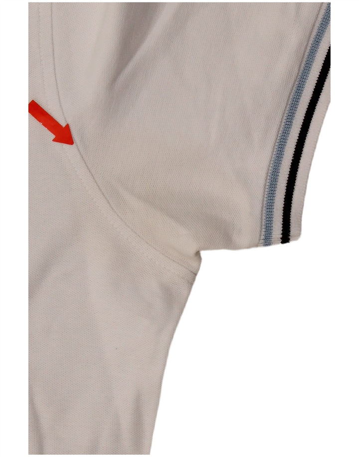 Lotto Herre poloshirt XL Hvid Bomuld