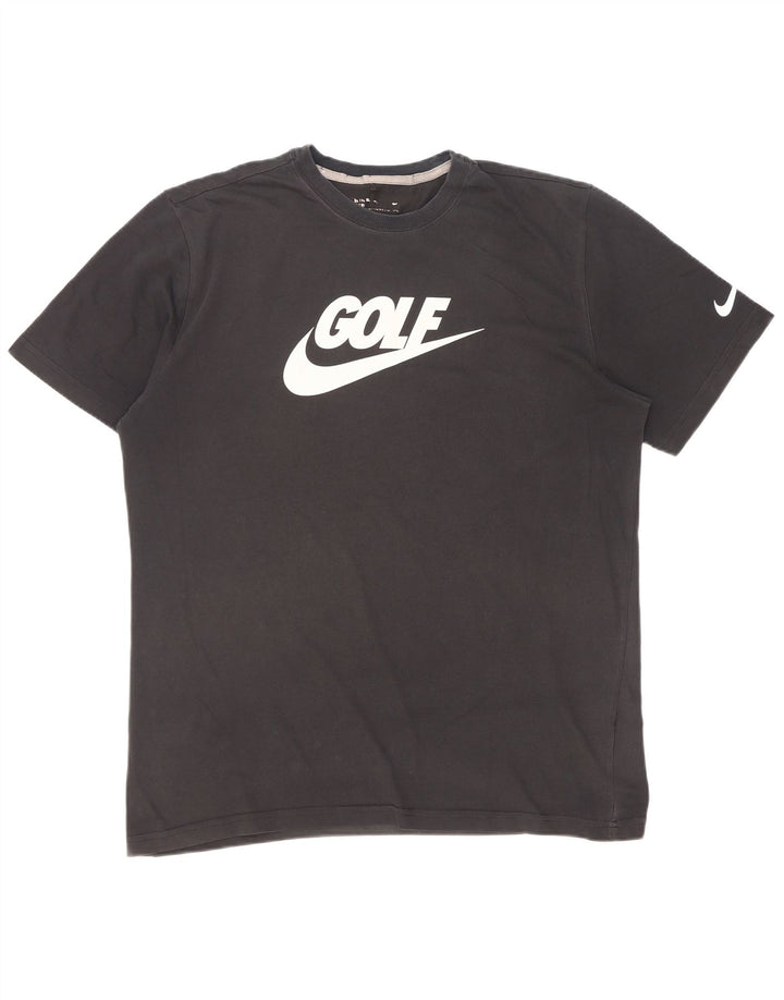 Nike grafisk T-shirt top til mænd, stor sort