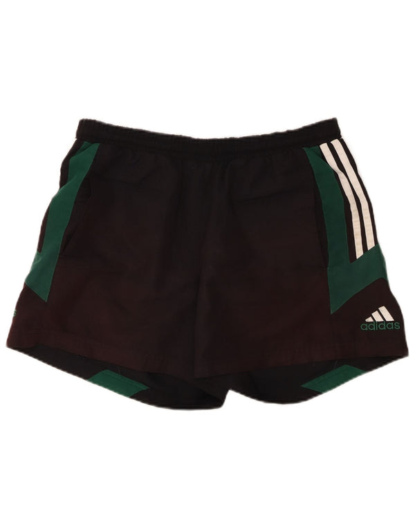 Adidas Herre Sportshorts Medium Sort Colourblock Polyester