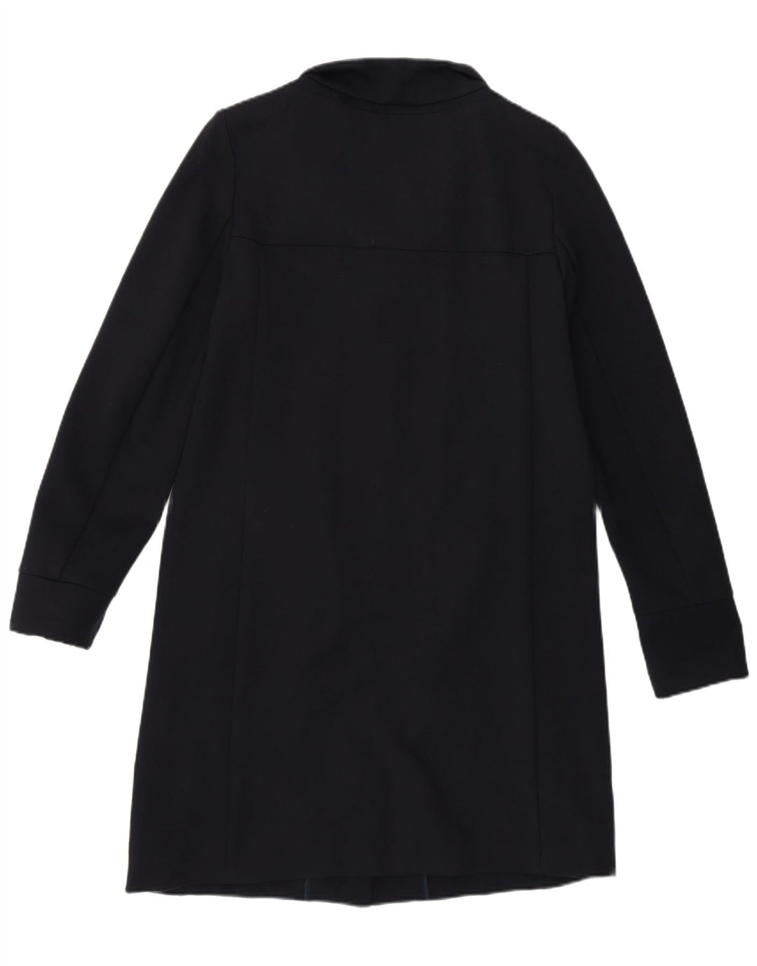 Geox Womens Respira Overfrakke UK 8 Small Navy Blue Cotton