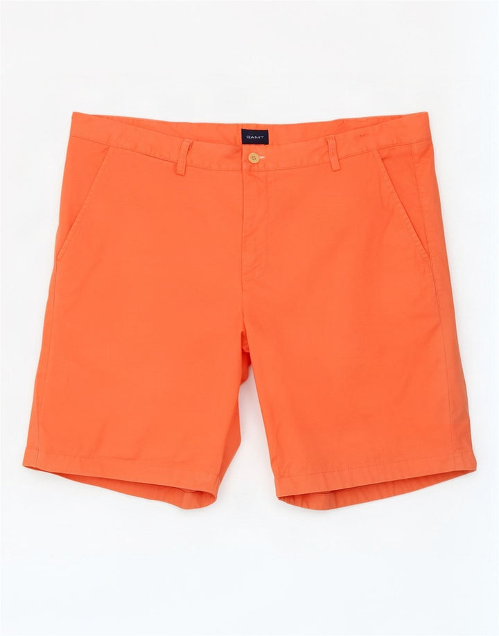Gant Chino Shorts til mænd W40 XL Orange Bomuld