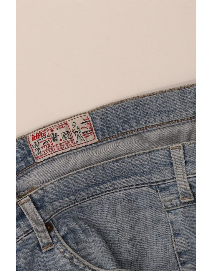 Rifle Herre Straight Jeans W34 L30 Blå