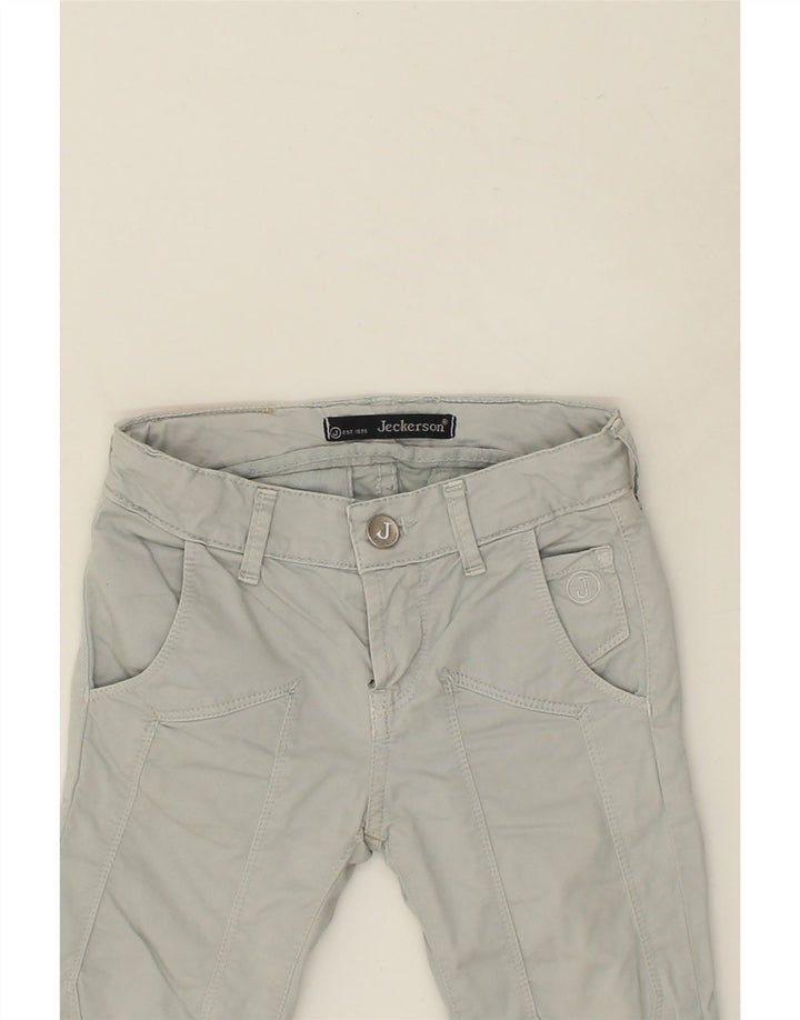 JECKERSON Boys Straight Chino Trousers 2-3 Years W20 L16 Grey | Vintage Jeckerson | Thrift | Second-Hand Jeckerson | Used Clothing | Messina Hembry 