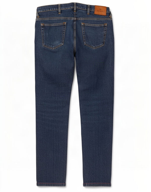 Paul Smith Slim Jeans til mænd W34 L29 Marineblå bomuld