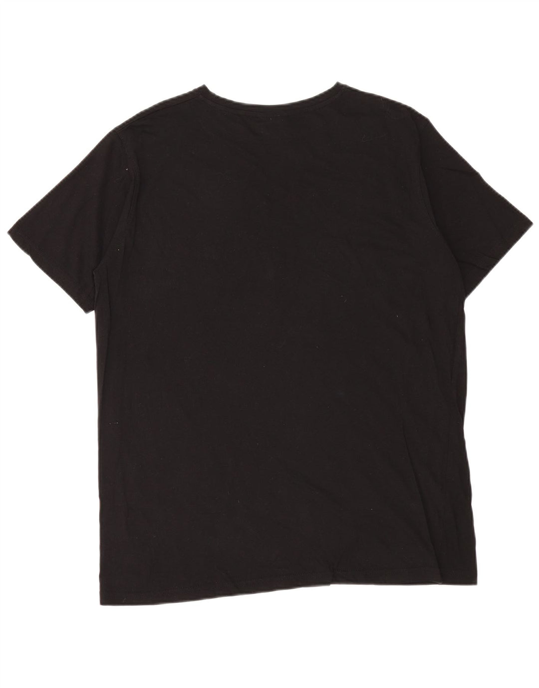 LOTTO Mens T-Shirt Top XL Black Cotton