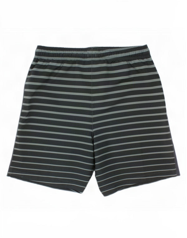 Nike Boys Dri Fit Sportshorts 8-9 år Små gråstribede polyester