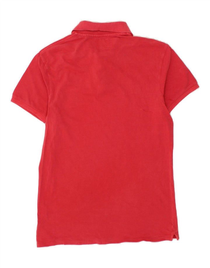SCOTCH & SODA Mens Polo Shirt Medium Pink Cotton Vintage Scotch & Soda and Second-Hand Scotch & Soda from Messina Hembry 
