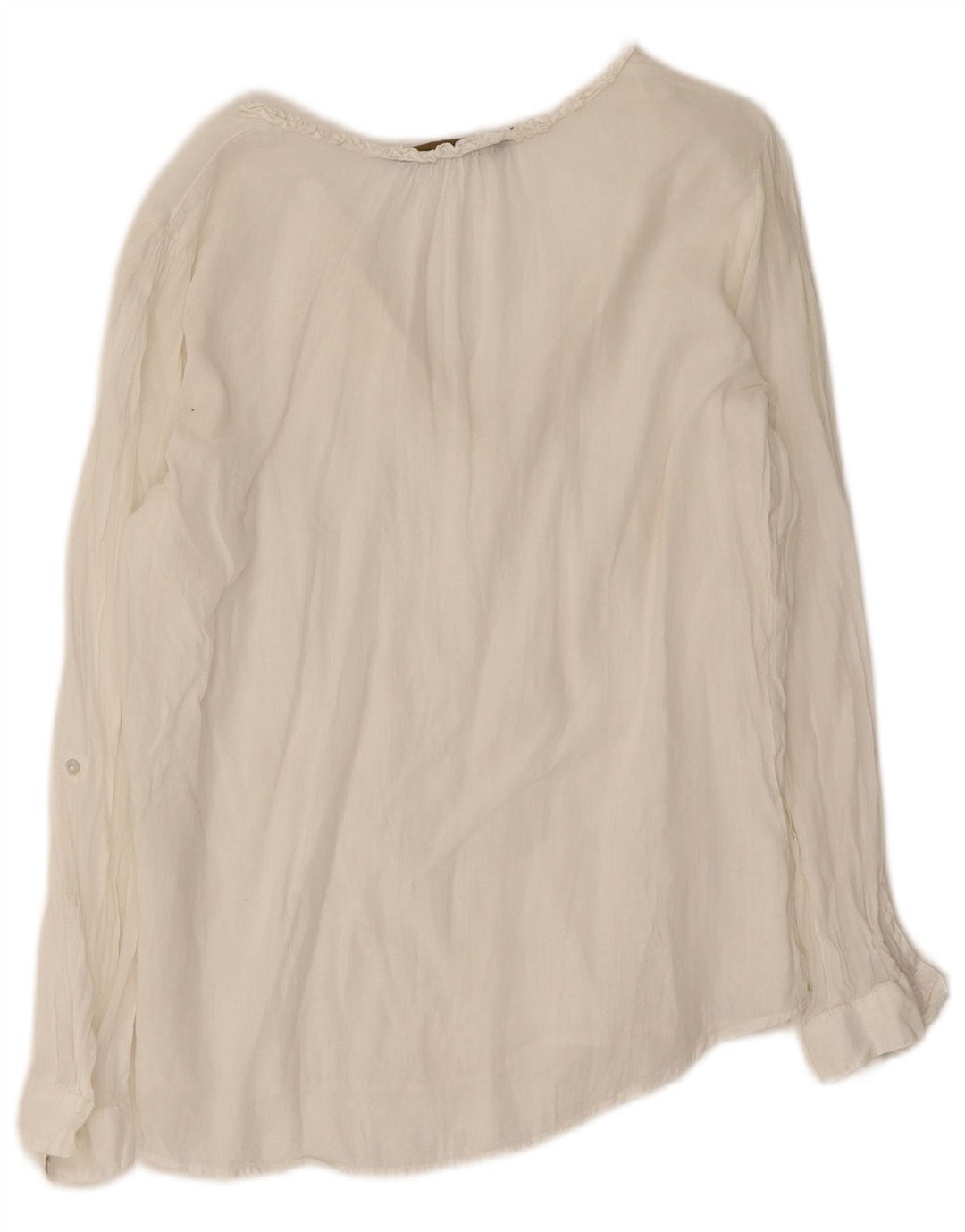 Zara Dame Top Langærmet UK 16 Large White