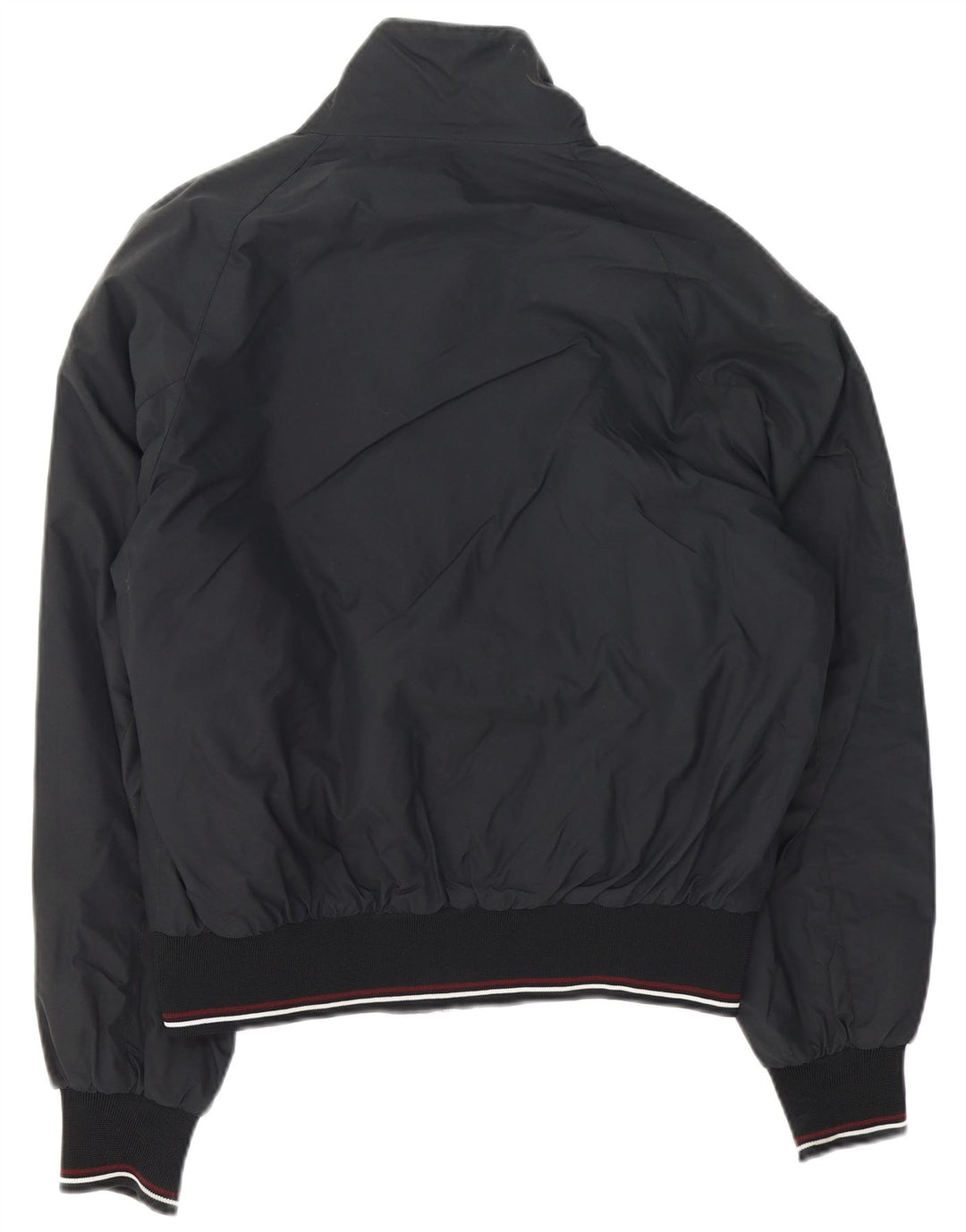 North Sails Herre Bomber Jacket UK 38 Medium Sort Stribet Polyamid