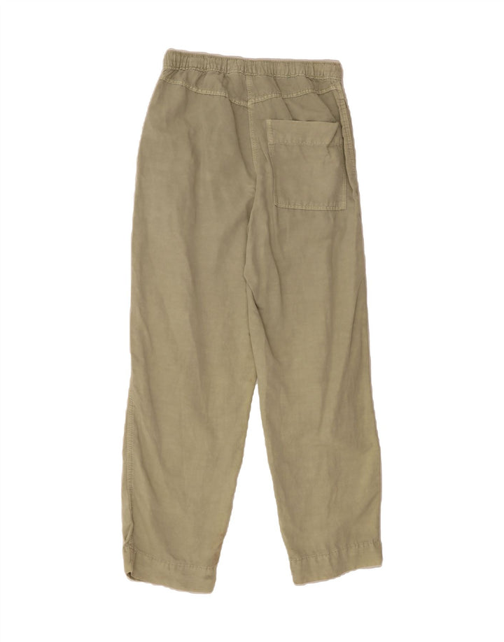 ZARA Womens Straight Chino Trousers Medium W28 L28 Beige Vintage Zara and Second-Hand Zara from Messina Hembry 