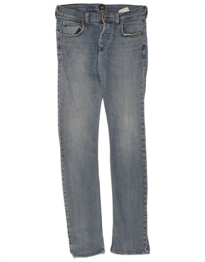 Lee Dame Powell Slim Jeans W32 L34 Blå Bomuld