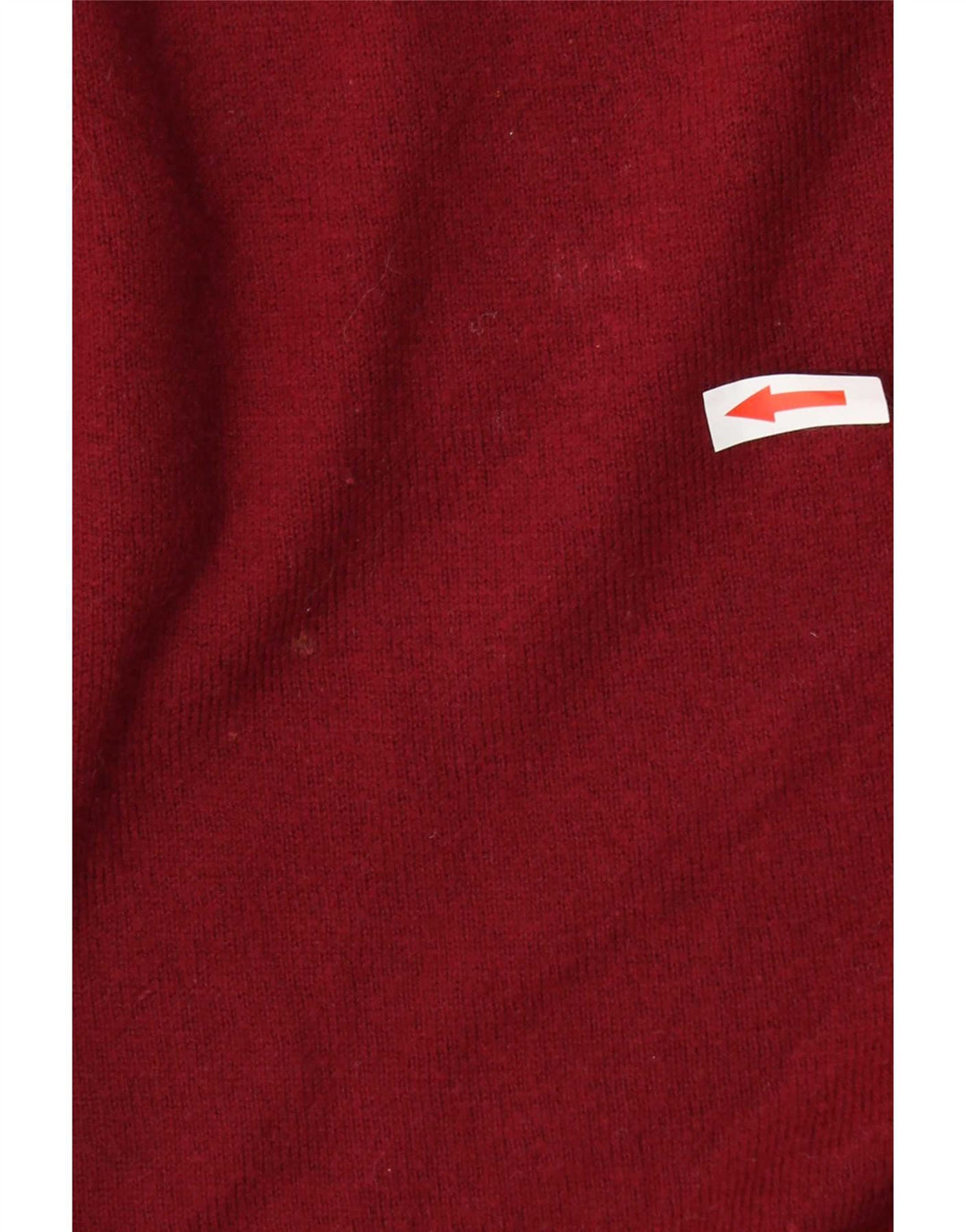 Abercrombie & Fitch Herre V-hals sweater Medium Bourgogne uld
