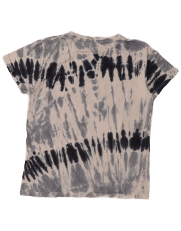 UMBRO Grafisk T-shirt-top til drenge 15-16 år 2XL Grå Tie Dye Bomuld