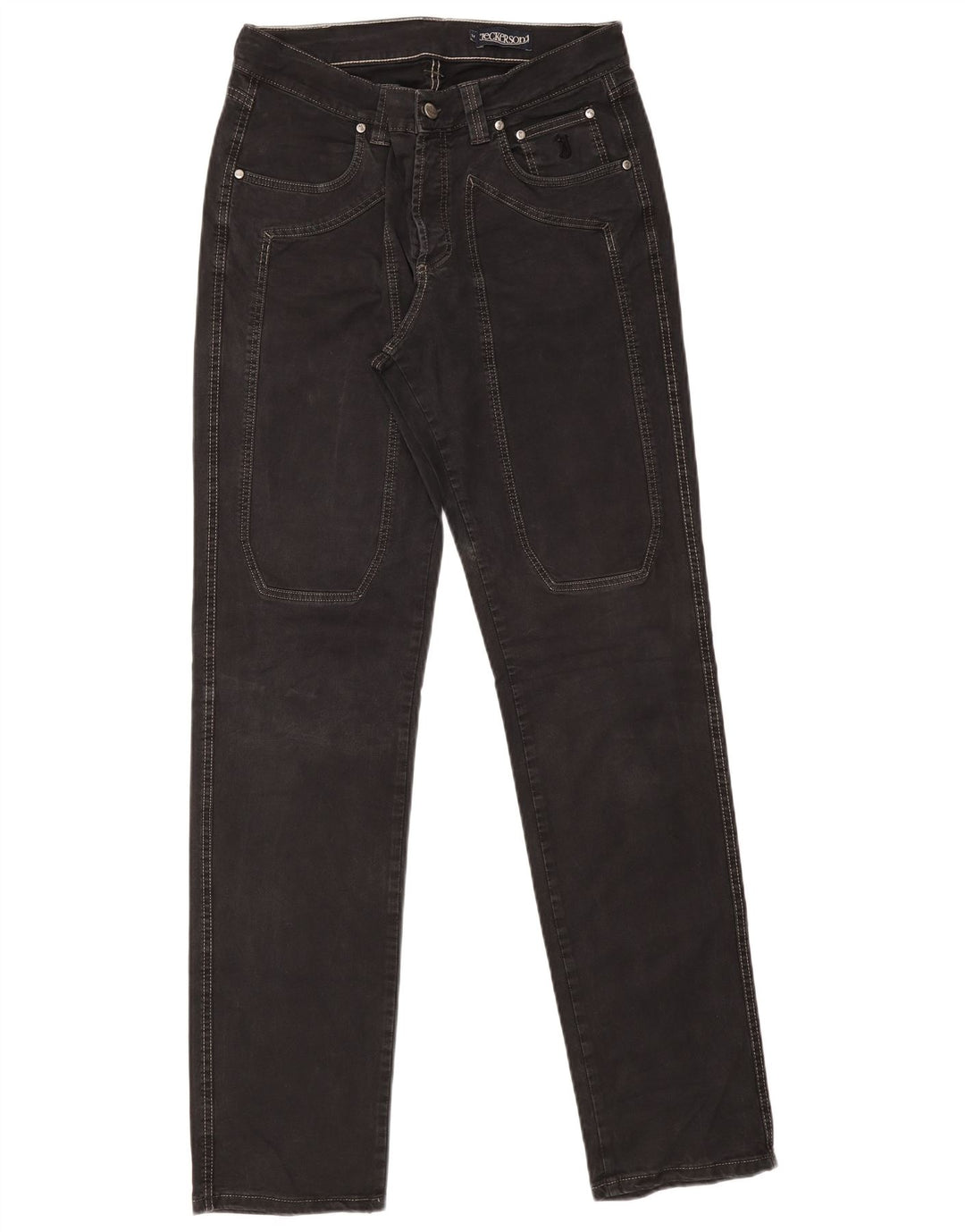 Jeckerson Straight Jeans til mænd W34 L34 Grå bomuld